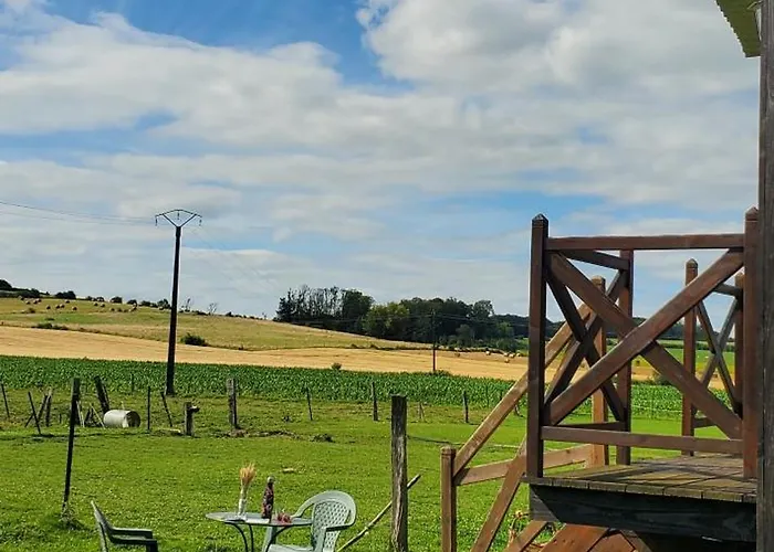 Luxuszelt Roulotte De La Ferme Les Chenevieres